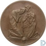 Hungermedaille - Preise im Februar 1923 - Sachsendenkmal von Friedrich Hörnlein