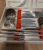 WMF Tafelbesteck Set HEIDELBERG 6x5 Teile - 90er Silber - Löffel / Gabel / Messer ~1440g