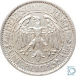 Weimarer Republik 5 Reichsmark 1927 A - Eichbaum - Silber - J. 331