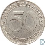 Drittes Reich, 50 Reichspfennig 1938 A, J.365