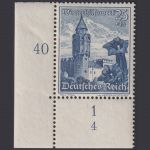 Deutsches Reich Mi-Nr. 682 BE ul FN 4 Ecke Formnummer postfrisch - WHW 1938