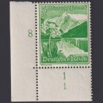 Deutsches Reich Mi-Nr. 677 BE ul FN 1 Ecke Formnummer postfrisch - WHW 1938