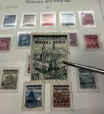 Böhmen & Mähren 1939-1945 komplette gestempelte Sammlung mit 1-19 geprüft Gilbert