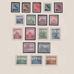 Böhmen & Mähren 1939-1945 komplette gestempelte Sammlung mit 1-19 geprüft Gilbert