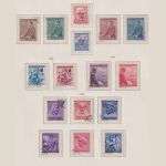 Böhmen & Mähren 1939-1945 komplette gestempelte Sammlung mit 1-19 geprüft Gilbert