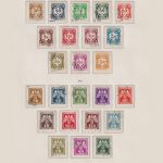 Böhmen & Mähren 1939-1945 komplette gestempelte Sammlung mit 1-19 geprüft Gilbert