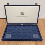 MDM Münzkassette Schatulle für 5-DM & 10-DM Münzen ohne Kapseln gebraucht