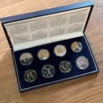 Südkorea 1988 Set PP - 4 x 1000 + 4 x 2000 Won - Olympische Sommerspiele Seoul