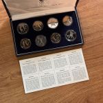 Südkorea 1988 Set PP - 4 x 1000 + 4 x 2000 Won - Olympische Sommerspiele Seoul