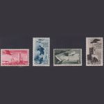 Italien MiNr. 484-87 postfrisch - Flugpostmarken Fußball-Weltmeisterschaft