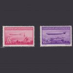 Liechtenstein MiNr- 149-50 postfrisch - Flugpost Luftschiff Zeppeline