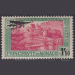 Monaco MiNr 137 ungebraucht - Flugpost Aufdrucke