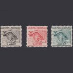 Niederlande MiNr 225-27 postfrisch - Flugpostmarken Flüge Niederländisch-Indien