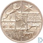 Weimar 3 Mark 1927 A, 400 Jahre Universität Marburg, J.330, Silber