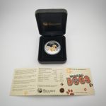 Tuvalu 1 Dollar 2010 | Walking Dogs Labrador Retriever | 1 Oz Silber Box + CoA