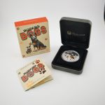 Tuvalu 1 Dollar 2010 | Walking Dogs Australian Cattle Dog 1 Oz Silber Box + CoA