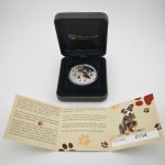 Tuvalu 1 Dollar 2010 | Walking Dogs Australian Cattle Dog 1 Oz Silber Box + CoA