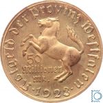 Notgeld Westfalen, 50 Millionen Mark 1923, Minister von Stein, J N27