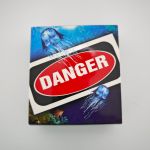 Tuvalu 1 Dollar 2008 | Danger Blue-Ringed Octuopus| 1 Oz Silber Unze Box + CoA