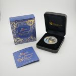 Tuvalu 1 Dollar 2015 | Alice's Adventures in Wonderland 150 Years | 1 Oz Box CoA