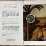 San Marino 2 Euro 2019 - Leonardo Da Vinci - Original im Blister OVP