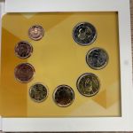 SAN MARINO Kursmünzensatz KMS 2017 - Monte Dvisonali im original Folder