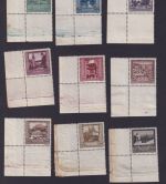 Österreich 1923 - 433-441 postfrisch Ecke Eckrand unten links Landeshauptstädte