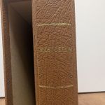 SAFE SKAI Ringbinder Favorit 704 "Westberlin" Hellbraun Leder mit Kassette gebraucht