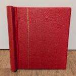 Lindner Falzlos KLEMMBINDER Rot gebraucht