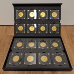Münzbox Faszination Gold 999 Feingold 16x 1/200 Oz Münzbox