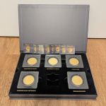 Tschad 10 x 3000 Francs je 1/200 Oz Goldmünze | Martin Luther 999 Feingold