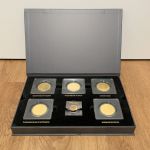 Tschad 10 x 3000 Francs je 1/200 Oz Goldmünze | Martin Luther 999 Feingold