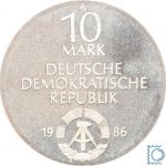 DDR 10 Mark 1986 - Charité in Berlin - aus PP - J.1612