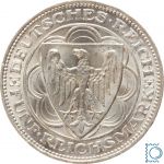Weimar 5 Mark 1927 A, Bremerhaven, J.326, Silber