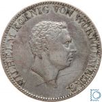 Württemberg, König Wilhelm I., Zwei Gulden 1824, J. 48, AKS 79