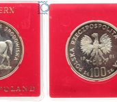 Polen 100 Zloty 1981 Proba, Probe PP | Mongolisches Wildpferd