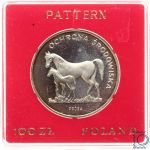Polen 100 Zloty 1981 Proba, Probe PP | Mongolisches Wildpferd