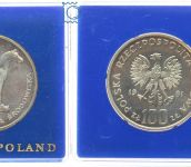 Polen 100 Zloty 1981 PP | Mongolisches Wildpferd