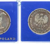 Polen 100 Zloty 1981 PP | Mongolisches Wildpferd