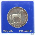 Polen 100 Zloty 1981 PP | Mongolisches Wildpferd