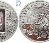 Polen 10 Zloty 2008 MW PP | 450 Jahre Polnischer Postdienst