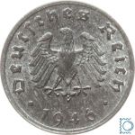 Deutschland Alliierte Besetzung, 1 Pfennig 1946 G, J. 373b