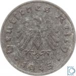 Deutschland Alliierte Besetzung, 10 Pfennig 1945 F, J. 375