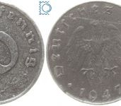 Deutschland Alliierte Besetzung, 10 Pfennig 1947 E, J. 375