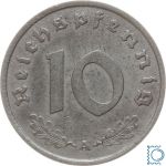 Deutschland Alliierte Besetzung, 10 Pfennig 1947 A, J. 375