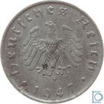 Deutschland Alliierte Besetzung, 10 Pfennig 1947 A, J. 375