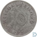 Deutschland Alliierte Besetzung, 10 Pfennig 1947 F, J. 375