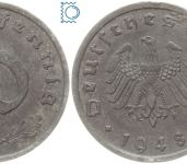 Deutschland Alliierte Besetzung, 10 Pfennig 1948 A, J. 375