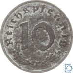 Deutschland Alliierte Besetzung, 10 Pfennig 1948 F, J. 375
