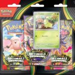 Pokemon OPTIMALE ORDNUNG 3-Pack-Blister Endivie | Deutsch OVP Neu Händler